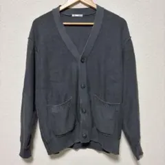 GU ウォッシュドVネックカーディガン Mサイズ