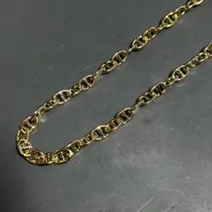 【ゴールドネックレス】アンカー/チェーン/シンプル