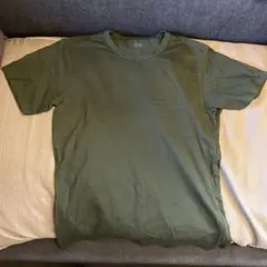 AIRism Lサイズ Tシャツ カーキ