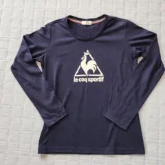 le coq sportif ネイビー 長袖Tシャツ S