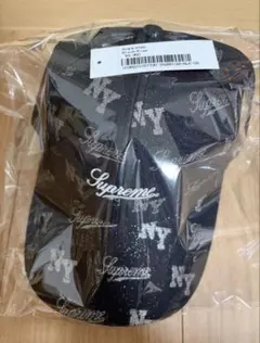 Supreme Monogram 6 Panel キャップ ブラックのサムネイル