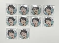 ハイキュー 極楽湯 缶バッジ 及川徹 10個セット ハイキュー 極楽湯 及川徹 缶バッジ 40個セット まとめ売り