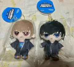 【匿名】3年Z組銀八先生　Chibiぬいおすわりマスコット　沖田総悟　土方十四郎