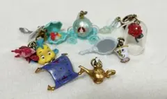 一番くじ　ディズニー　プリンセス＆ヴィランズ　チャームセット　8個