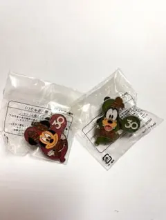 ディズニー 40周年 ピンバッジ 6個セット - メルカリ