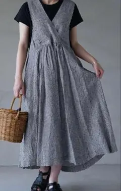Atelier d'antan Ribot Linen Dress 美品⭐︎のサムネイル