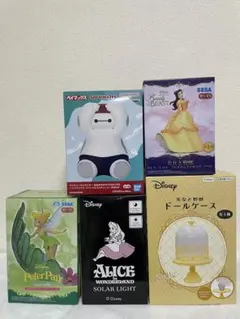 ディズニー　キャラクター　フィギュア　まとめ売り　５点セット