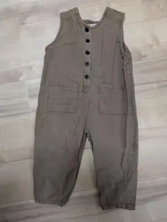 サロペット 110 ブラウン おしゃれ