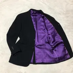 ポールスミス テーラードジャケット ブレザー パープル総裏地 3B Lサイズ