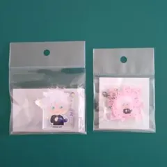 【呪術廻戦 壊玉・玉折 五条悟‐いらすとや‐アクリルブロック＋キーホルダー】