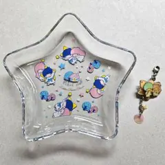 ♡キキララ リトルツインスターズ アクセサリートレイ トレー 2004年 レア♡ ♡キキララ リトルツインスターズ アクセサリートレイ トレー