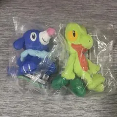 ポケモン　一番くじ　アシマリ　キモリ　ぬいぐるみのサムネイル