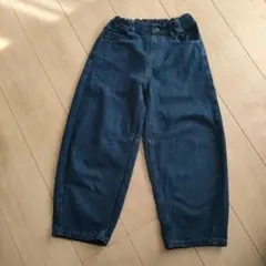 gu バレルレッグジーンズ 130