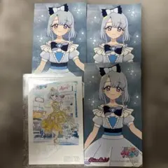 秘密のアイプリ　特典サインカード　シール　ステッカー　六堂える