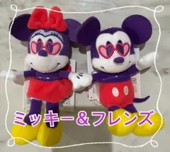 ディズニー　ミッキー　ミニー　ぬいぐるみ　マスコット