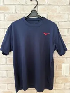 【レディース】ミズノ　Tシャツ　紺色　ドライ生地のサムネイル