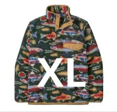 【新品】パタゴニア シンチラスナップT SEOG サーモン柄 XL