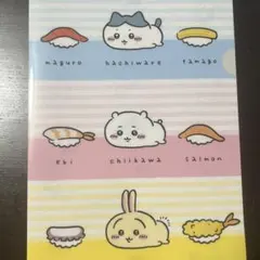 前回のくら寿司×ちいかわコラボ　クリアファイル