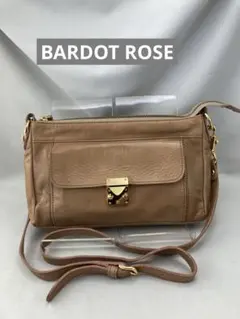 バルドロゼ★未使用品レベルの本革製ショルダーバッグ★BARDOT ROSE