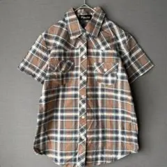 【90sテイスト】ウエスタン チェックシャツ ボーイズライク いなたい 裏原宿系