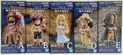 ワンピース ワールドコレクタブルフィギュア-親子の血筋Ⅱ- 5種フルコンプセット