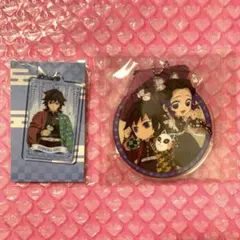 鬼滅の刃 冨岡義勇 胡蝶しのぶ みにきゃら集vol.2 ローソンアクキー