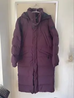 montbell ロングダウンジャケット パープル