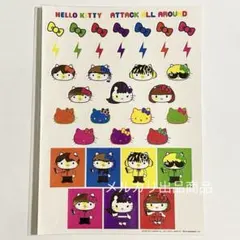 AAA 6th Anniversary サンリオ キティ ステッカー シール