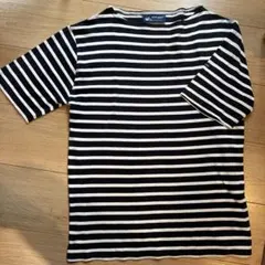 セントジェームス ピリアック Ｔシャツ ボーダー　黒　白
