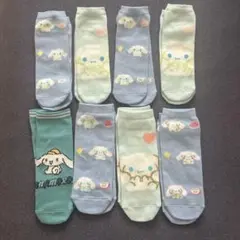 シナモロール ソックス 8足セットのサムネイル
