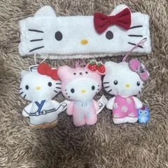 ハローキティ ぬいぐるみキーホルダー