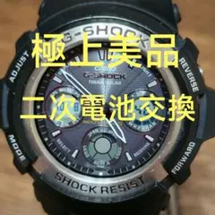 極上美品 カシオ G-SHOCK AWG-100-1AJF 新品電池 異常無し