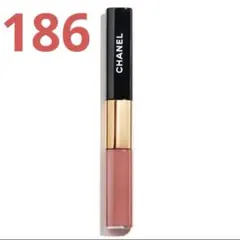 シャネル ル ルージュ デュオ ウルトラトゥニュ 186 ピンクヌード リップ