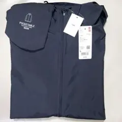 新品未使用 UNlQLOポケッタブルUVカットパーカ L Black