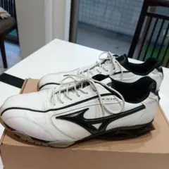 Mizuno ゴルフシューズ ホワイト/ブラック26.5サイズのサムネイル