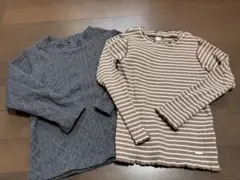 アプレレクーレ　長袖2枚セット　110cm