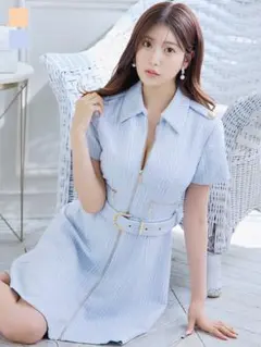 JEWELS キャバドレス ワンピース 水色