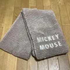Mickey Mouse マフラボア　ベージュ