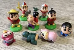 クレヨンしんちゃん チョコエッグ&カプセルトイ　ミニフィギュア9体まとめ売り