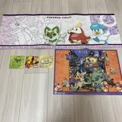 ポケモン　カフェ　特典　台紙　コースター　ランチョンマット