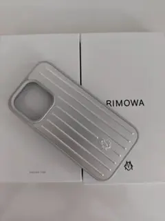 RIMOWA シルバー iPhone15proMax ケース—