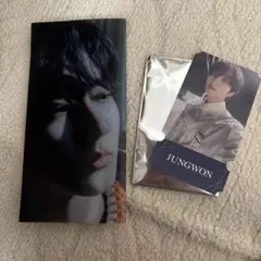 enhypen JUNGWON DIMENSION 結　ファイル　カードセット