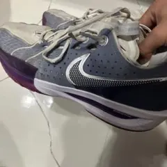 Nike Zoom GTCUT 3バスケットボールシューズ グレー/パープル - メルカリ