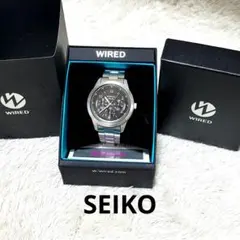 300円 SEIKO WIRED SOLAR V14J-0CL0 QUARTZ