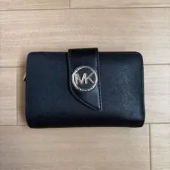 MICHAEL KORS ブラック 二つ折り財布