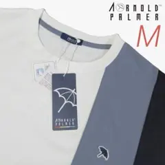 新品 アーノルドパーマー 半袖 Tシャツ 天竺 吸水速乾 ホワイト Mサイズ
