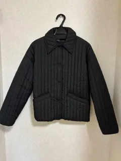 Zara ハートボタン付きパフジャケット