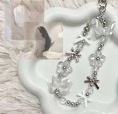 【人気カラー＊＊】ビーズストラップ