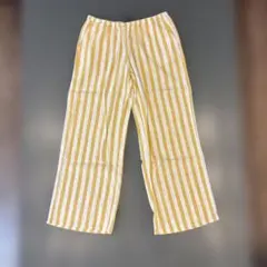 DIVIDED by H&M ワイドパンツ イエロー