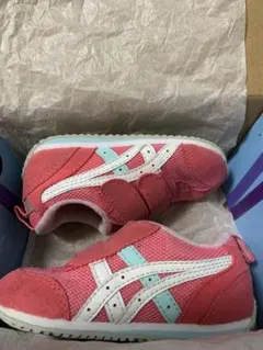 asics 13.5cm SUKU2 スクスク　ピンク